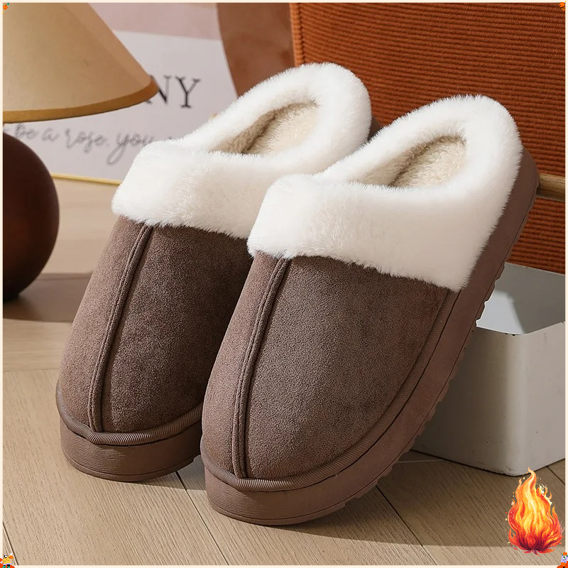 Women Shoes Winter - 2026 Lançamento Quente: Pantufas de Pelúcia