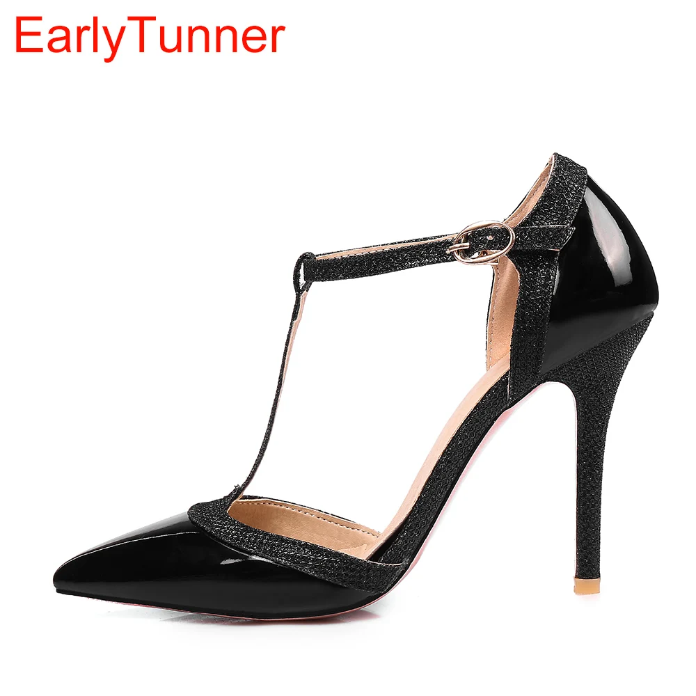 Women Shoes Brand - Nova marca verão sexy vermelho damasco