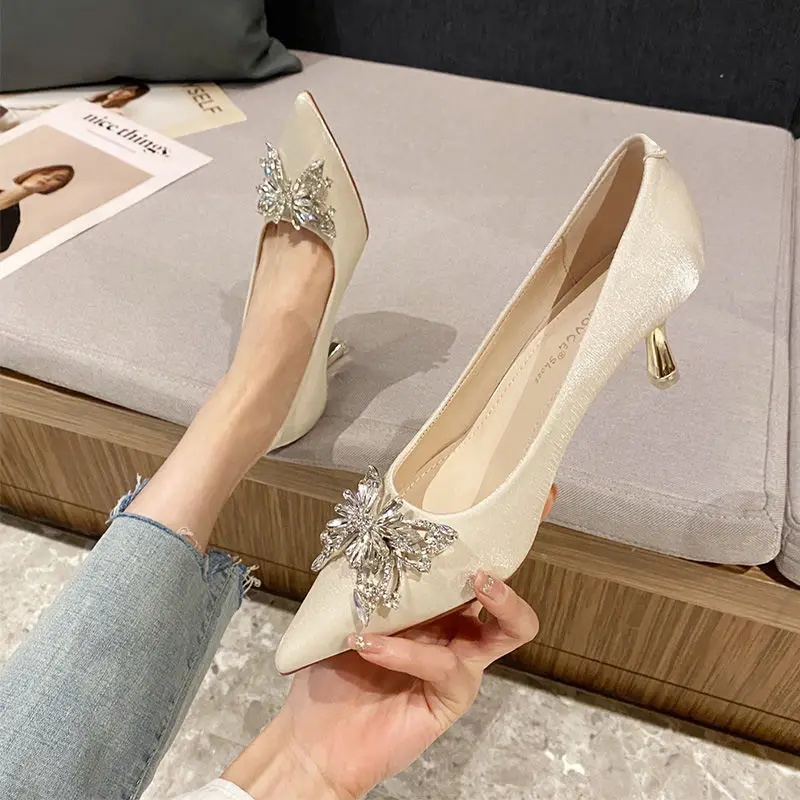 Women Shoes Quick Delivery - Dedo do pé apontado sapatos de