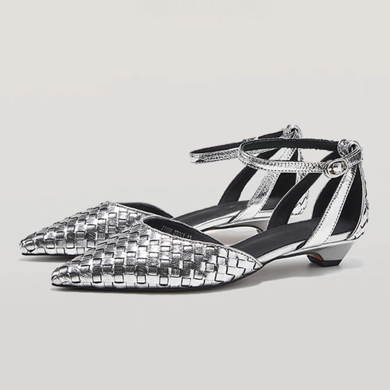 Women Shoes Brand - Dedo do pé apontado salto baixo