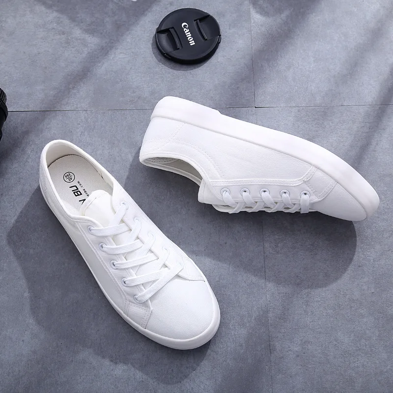 Casal branco sapatos de lona s - Women'S Shoes Water Resistant avaliação e preço