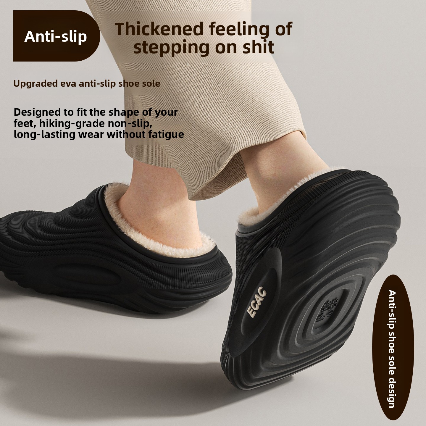Chinelos de Pelúcia Longos e Q - Women'S Shoes Water Resistant avaliação e preço