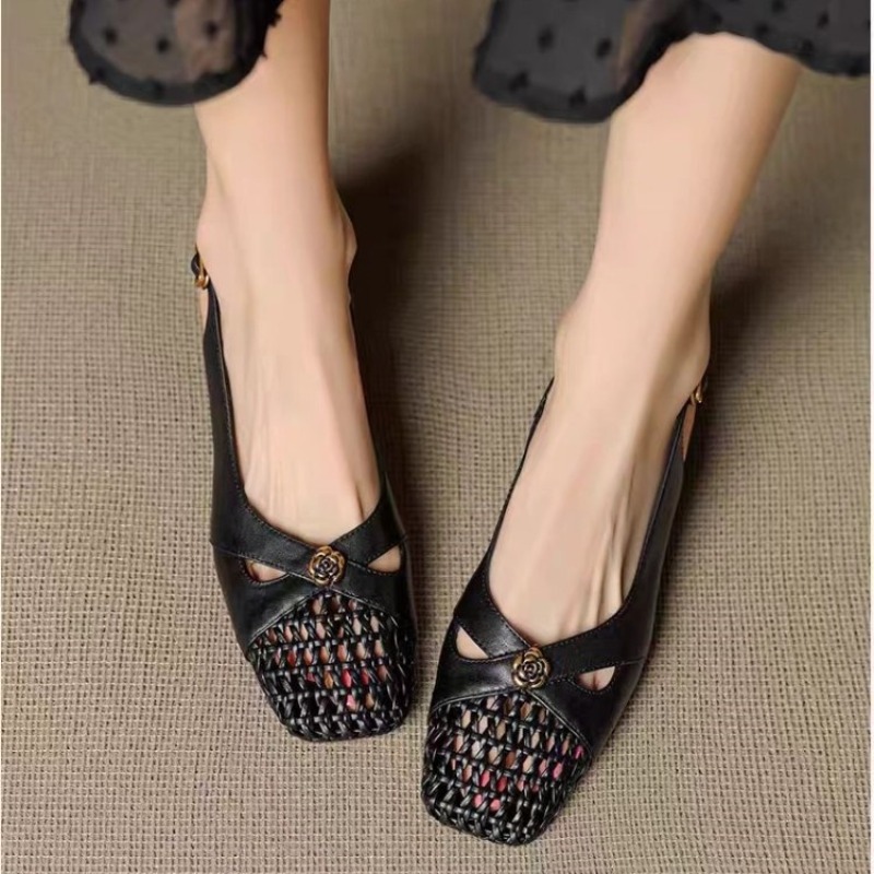 Sandálias femininas de bico fe - Shoes For Women Flats avaliação e preço