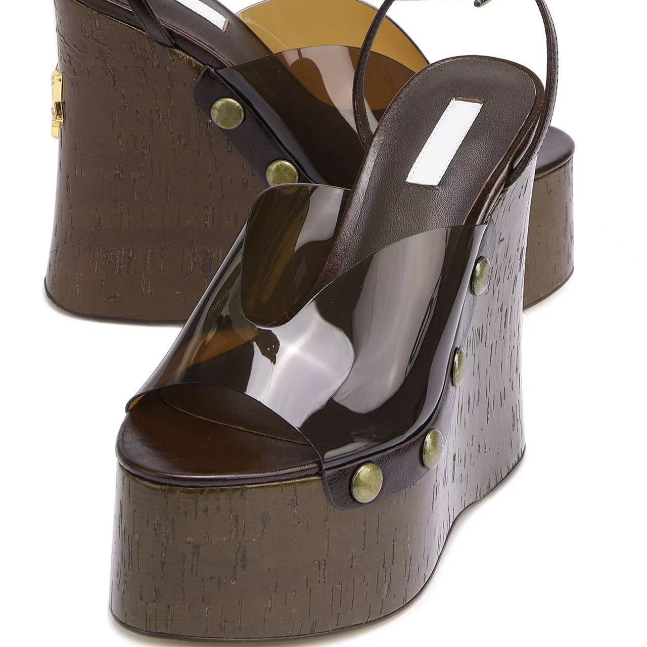 Sandálias de salto alto 14 cm  - Women'S Shoes Water Resistant avaliação e preço