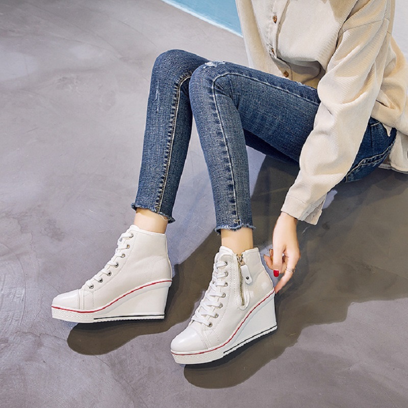Tênis de lona impermeáveis com - Women'S Shoes Water Resistant avaliação e preço