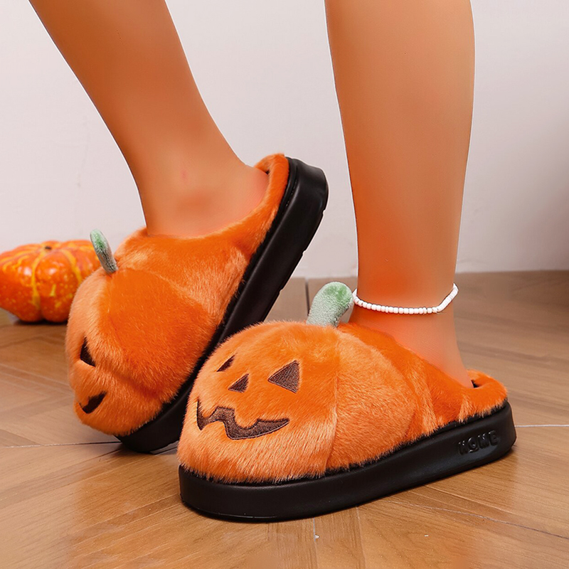 Chinelos de Pelúcia 3D de Abób - Women Shoes Winter avaliação e preço