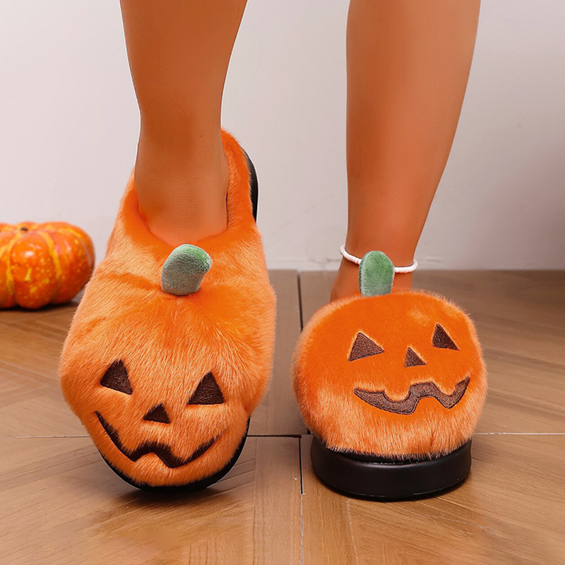Chinelos de Pelúcia 3D de Abób - Women Shoes Winter avaliação e preço